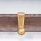 Horizon Wenge Wood and Brass Coat Rack by Jules Wabbes for Bulo, 1950s 10