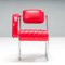 Non Conformist Chair in Red Leather by Eileen Gray, 2006 2