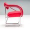 Non Conformist Chair in Red Leather by Eileen Gray, 2006 4