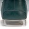 Dunkelgrüne Archibald Sessel aus Leder von Jean-Marie Massaud für Poltrona, 2010er, 2er Set 6