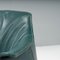 Dunkelgrüne Archibald Sessel aus Leder von Jean-Marie Massaud für Poltrona, 2010er, 2er Set 8