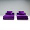 Purple Velvet Daybeds by Minotti, 2010s, Set of 2 2