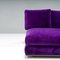 Purple Velvet Daybeds by Minotti, 2010s, Set of 2 9