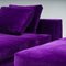 Purple Velvet Daybeds by Minotti, 2010s, Set of 2 11