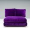 Divan en Velours Violet par Mintotti, 2010s 4