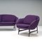 Vico Purple Sofa and Armchairs by Jaime Hayon for Cassina, 2014, Set of 3 3