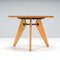 Guéridon Round Dining Table in Oak by Jean Prouvé for Vitra, 2017, Image 2