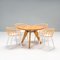 Guéridon Round Dining Table in Oak by Jean Prouvé for Vitra, 2017 4