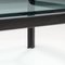 Black Leather and Glass Side Table by Tito Agnoli for Matteo Grassi, 1970s 16