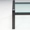 Black Leather and Glass Side Table by Tito Agnoli for Matteo Grassi, 1970s, Image 5