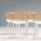Cyborg Stick Dining Chairs in White and Natural Ash by Marcel Wanders for Magis, 2010s, Set of 5, Image 7