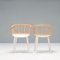 Cyborg Stick Dining Chairs in White and Natural Ash by Marcel Wanders for Magis, 2010s, Set of 2, Image 3