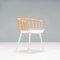 Cyborg Stick Dining Chairs in White and Natural Ash by Marcel Wanders for Magis, 2010s, Set of 2 5