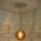 Lámpara colgante en cascada con ocho esferas de cristal de Murano, años 60, Imagen 12