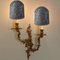 Impressive Gilt Bronze Louis Xv Style Sconces from Paris, 1920s, Set of 2, Image 8