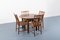 Mid-Century Modern Swedish Dining Table and Chairs by Nils Jonsson for Hugo Troeds, Set of 5 2