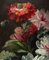 Artista francese, Composizione floreale, Fine 800, Olio su tela, In cornice, Immagine 9