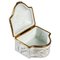 19th Century Limoges Biscuit Jewelry Box 1