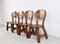 Vintage Brutalist Dining Chairs, 1960s, Set of 6 5