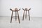 Mid-Century Brutalist Bar Stools, 1960s, Set of 2 8