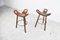 Mid-Century Brutalist Bar Stools, 1960s, Set of 2 7