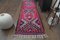 Vintage Turkish Pink Wool Kilim Runner Rug, 1970s, Image 1