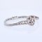 18 Karat White Gold Bracelet with Ruby and Diamonds, 1950s 7