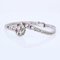 18 Karat White Gold Bracelet with Ruby and Diamonds, 1950s 4
