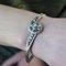 18 Karat White Gold Bracelet with Ruby and Diamonds, 1950s 6