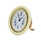 Travel Alarm Clock in Gilded Metal with Enamel from Cartier 3