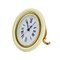 Travel Alarm Clock in Gilded Metal with Enamel from Cartier, Image 3