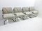 Tubular Armchairs by Guido Faleschini, Italy, 1970s, Set of 4, Image 4