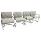 Tubular Armchairs by Guido Faleschini, Italy, 1970s, Set of 4 1