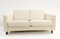 White 2-Seater Sofa by Hans Wegner, Denmark, 1960s, Image 3