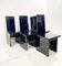 Constructivist Black Wooden Dining Chairs, Hungary, 1930s, Set of 6, Image 5