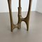 Brutalist Bronze Tripod Candleholder by Michael Harjes, Germany, 1960s 12