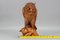 Hand-Carved Light-Brown Wooden Owl Sculpture, 1970s, Image 19