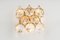 Gilt Brass and Crystal Wall Lights from Palwa, Germany, 1960s, Set of 2 7