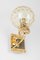 Glass and Brass Sconces in the style of Palwa, Germany, 1970s, Set of 2, Image 4