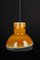 Brown Glass Pendant Light from Peill & Putzler, Germany, 1970s, Image 11