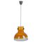 Brown Glass Pendant Light from Peill & Putzler, Germany, 1970s, Image 2