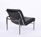 Fauteuils Aluline en Cuir Noir par Andre Vandenbeuck pour Strässle, Suisse, 1960s, Set de 2 4