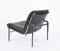 Fauteuils Aluline en Cuir Noir par Andre Vandenbeuck pour Strässle, Suisse, 1960s, Set de 2 7