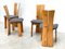 Brutalist Oak Chairs, 1970s, Set of 4, Image 3