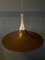 Lámpara colgante con sombrero de bruja danesa de Bent Karlby, años 70, Imagen 8