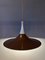 Lampe à Suspension Witch Hat par Bent Karlby, Danemark, 1970s 2