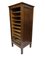 Dutch Oak Tambour Filling Cabinet, 1920s, Image 3