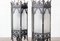 Large Gothic Revival Church Lanterns, 1900s, Set of 2 9