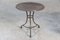 French Painted Arras Iron Side Table, 1910s 7