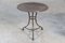 French Painted Arras Iron Side Table, 1910s, Image 7